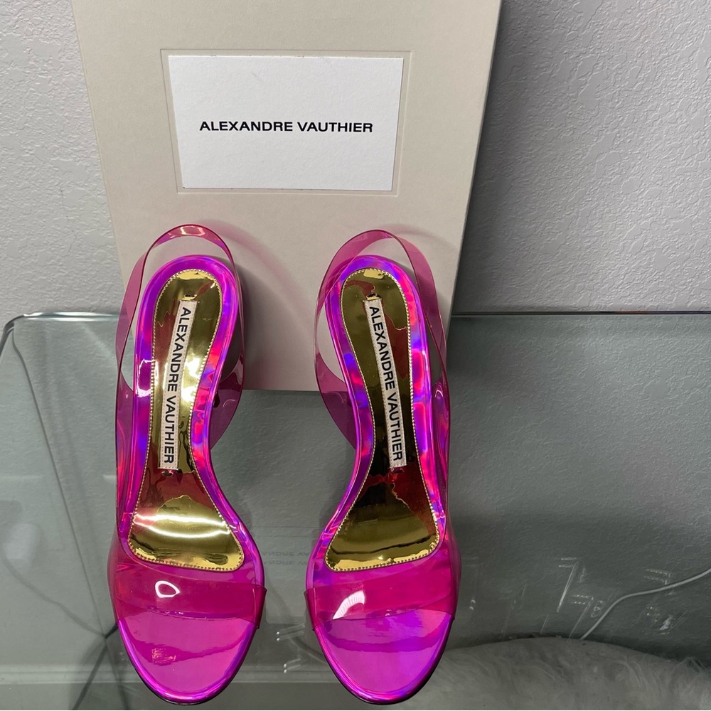Alexandre Vauthier Transparency Heels